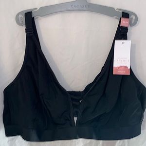Lane Bryant Cacique Bralette NWT, size 22/24, black